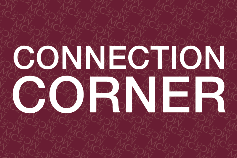 Connection Corner graphic