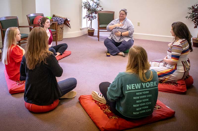 Koru Meditation Class in Jones Chapel