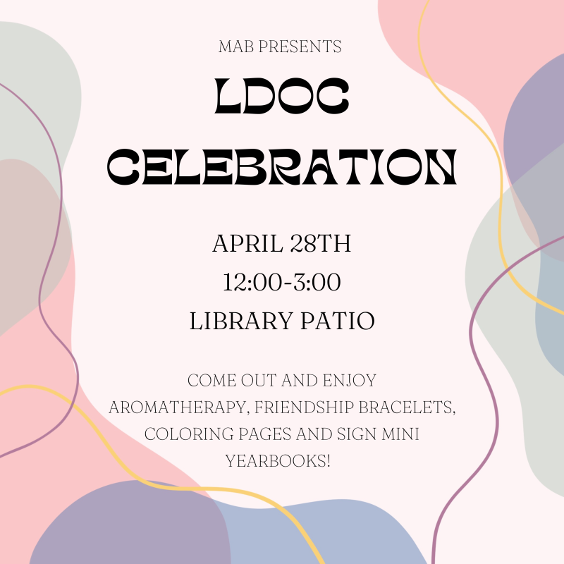 LDOC Celebration poster.